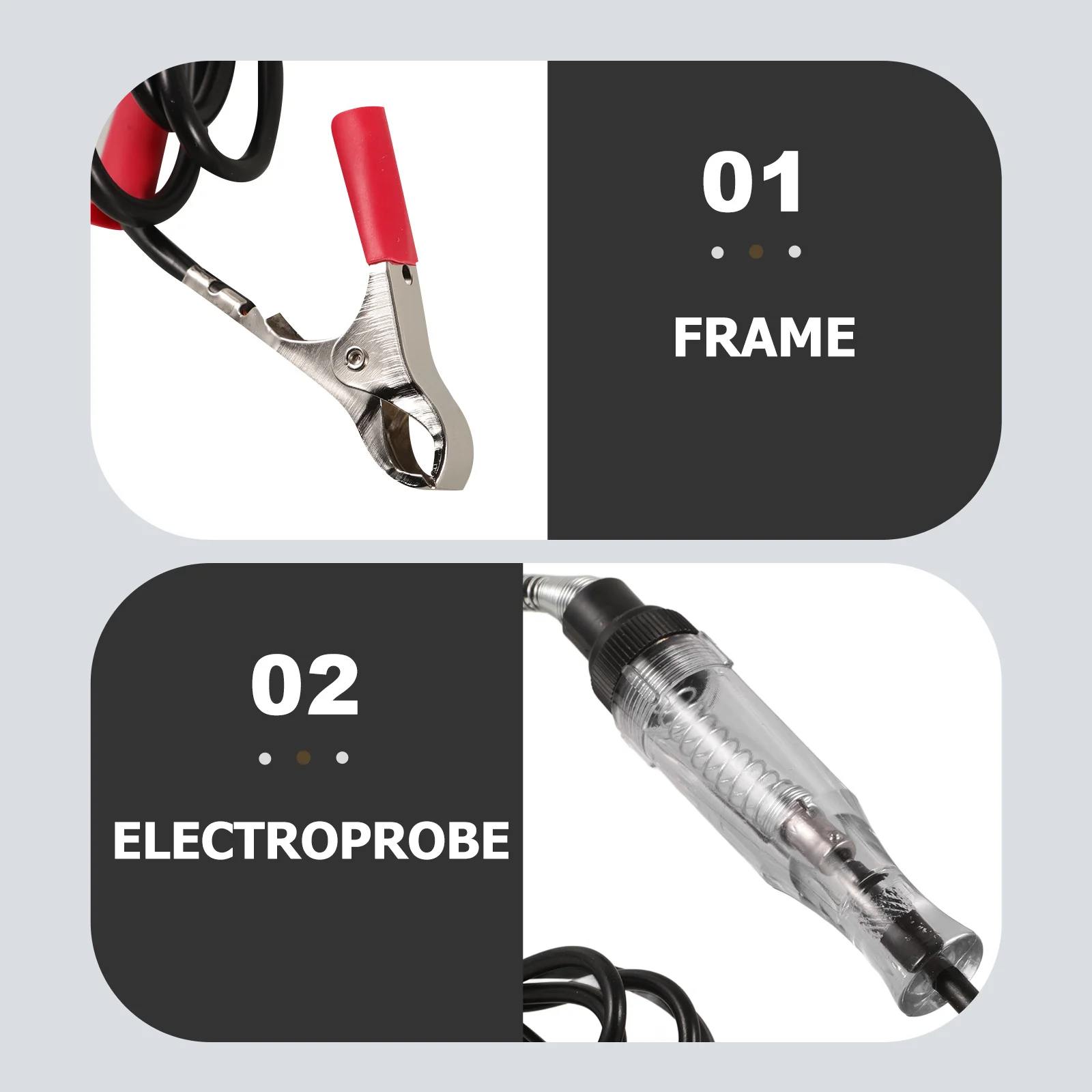 

12V 24V Automotive Circuit Tester Electrician Mechanics Tool Fault Detection Voltage Electrical Testing Repair Auto