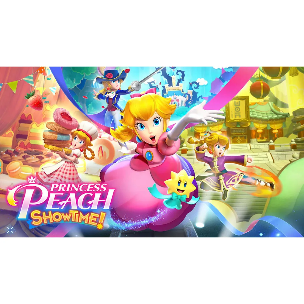 Nintendo Switch Game - Princess Peach : Showtime!- 100% Official Original Physical Game Card Deals for Nintendo Switch OLED Lit