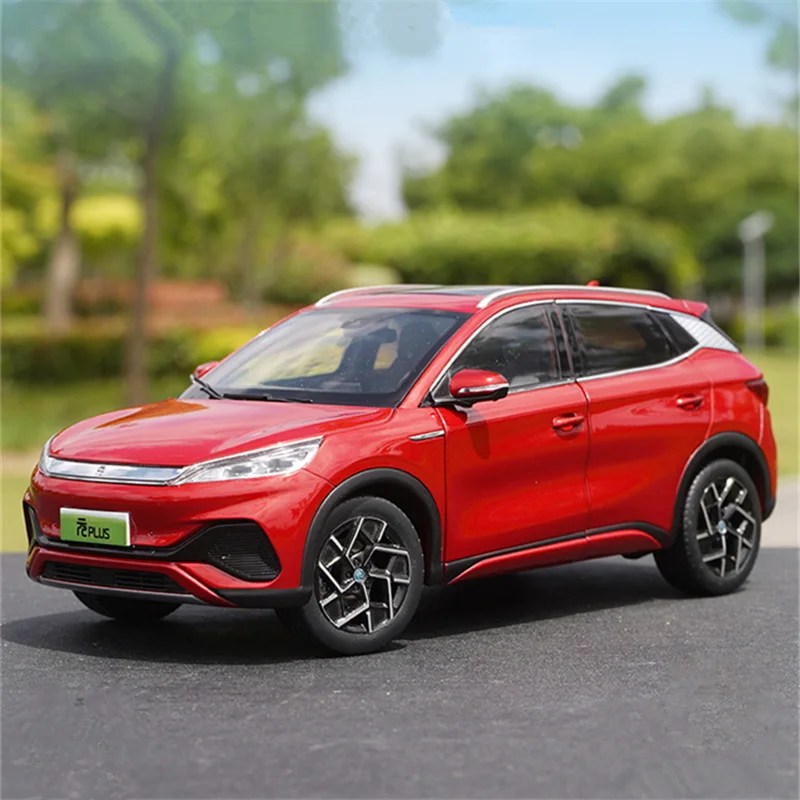 Image of 1:18 BYD ATTO 3 SUV Legierung Automodell Druckguss Metall New Energy Fahrzeuge Automodell Simulation Sammlung Kinder Geschenk Dekoration