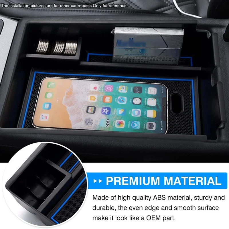 Center Console Organizer For KIA Sportage 2023 2024 Accessories Fifth Generation (NQ5) Armrest Box Storage Box Insert Tray