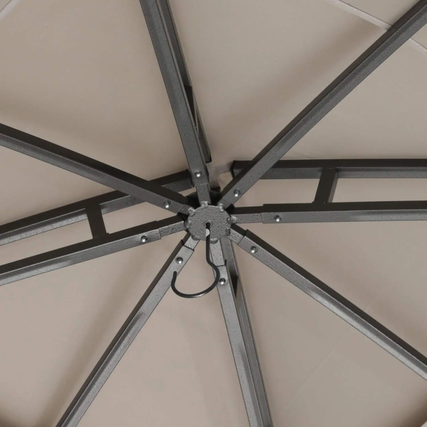 10x10 Patio Gazebo with Mosquito Netting 6