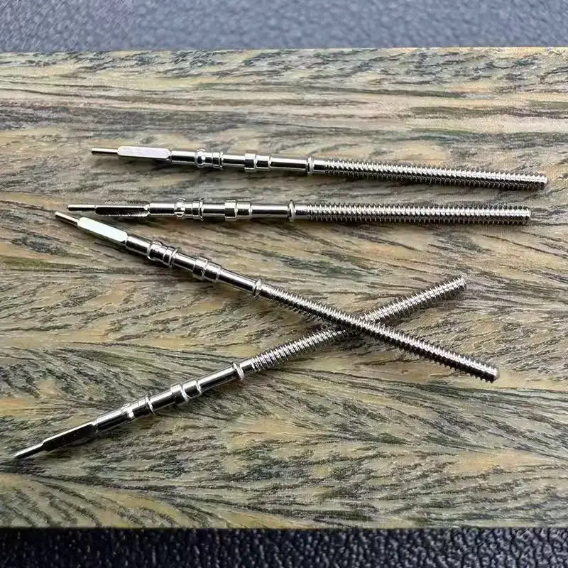 5/10/20Pcs Bewegung Uhr Stahl Stem Crown Kit Uhr Teile Für Seiko NH34 NH35 NH36 NH38 NH39 bewegung Uhren Stem Ersatzteile – Detail 4