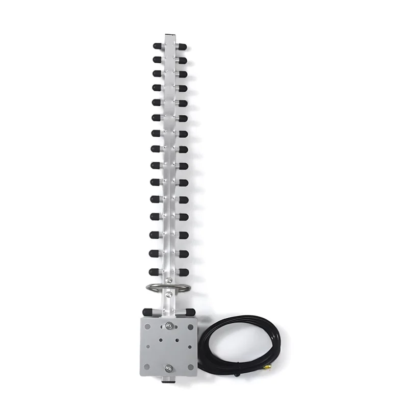 

B27B High Gain 25Dbi 2.4G Outdoor For Yagi Antenna With RP-SMA Connector Directional Booster Amplifier Modem Cable