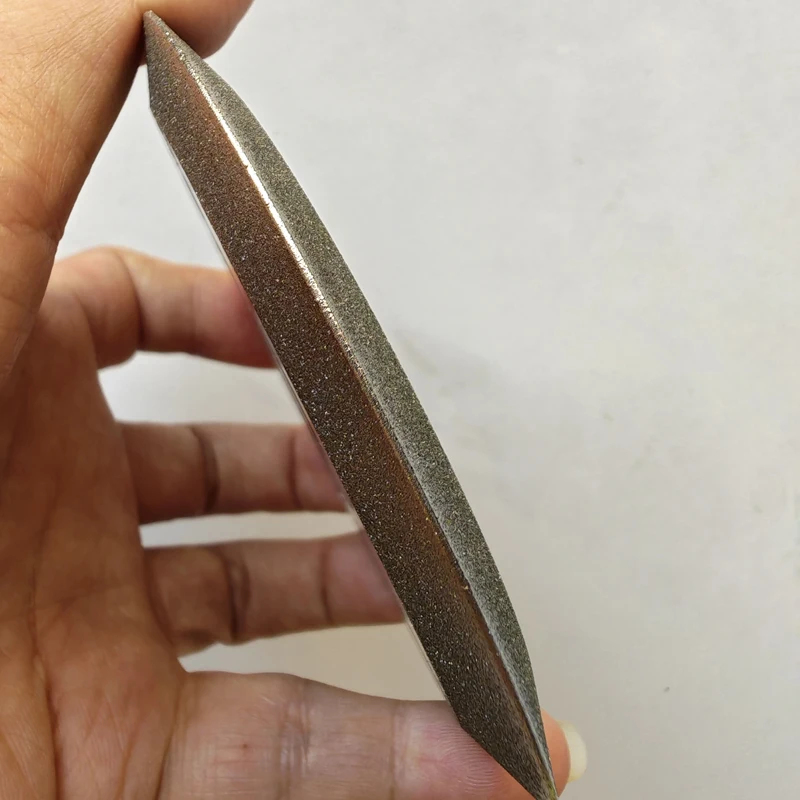 Diamant-SDC-Schleifscheibe, doppelte Hypotenuse, galvanisiert, für Hartmetallspitzen, Sägeblattzähne, Stahl, 70mm/100mm/125mm Schleifscheibe – Detail 3