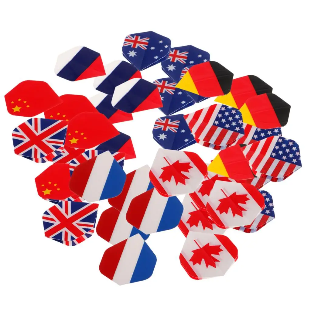 

PET Dart Flights Strong Stability Darts Accessories Professional Dart Fin for Soft Tip and Steel Tip Darts