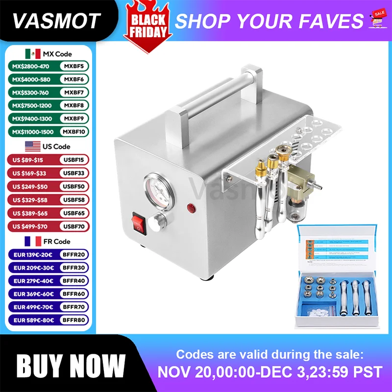 Алмазная машинка для микродермабразии, Машинка для удаления черных точек, пилинг для лица, отшелушивание, уход за кожей, спа для лица