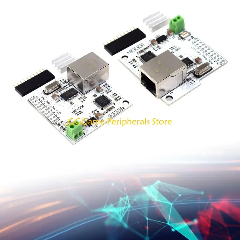 

U55B Плата управления Интернетом W5100 P2P Модуль управления Wi-Fi-маршрутизатором 2A 8-канальный/16-канальный