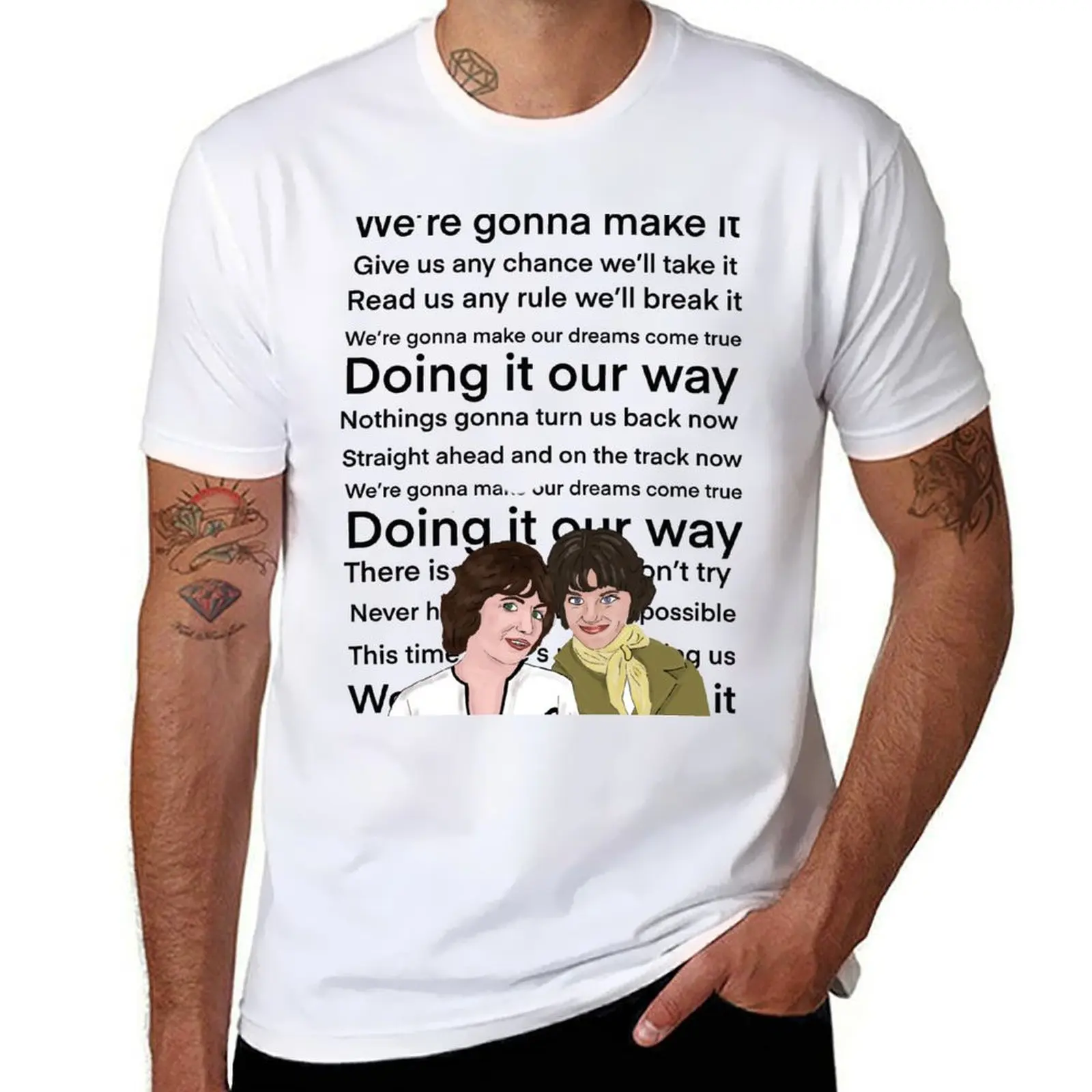 

Laverne and Shirley T-Shirt man t shirt cotton man t shirts for men T-Shirt