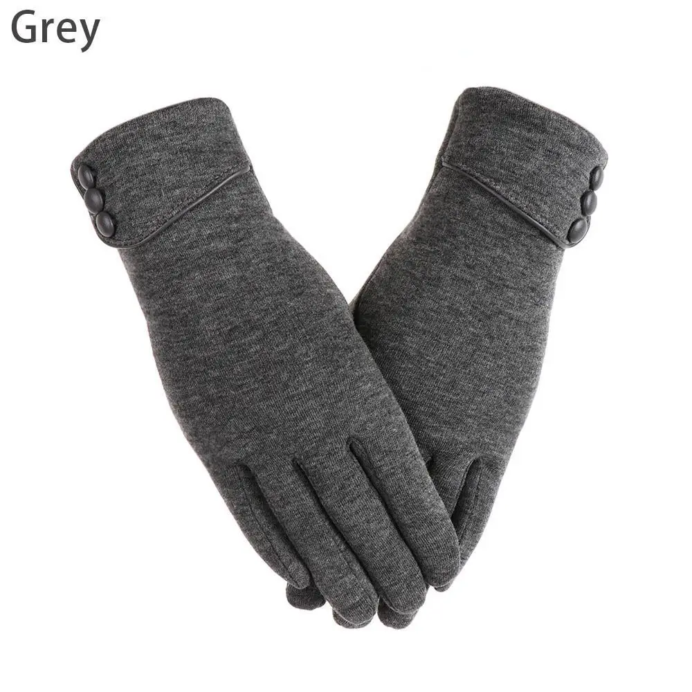 

Graceful Winter Warm Windproof Skiing Gloves Touch Screen Gloves Driving Mittens Plus Velvet