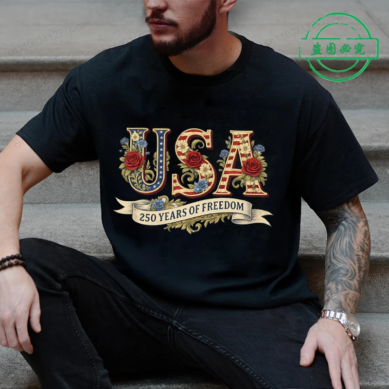 Independence Day Shirt Clothes,Celebrate 250th Anniversary T-Shirts,4th of July Shirt for Women Men Tops Tees Clothing Gifts