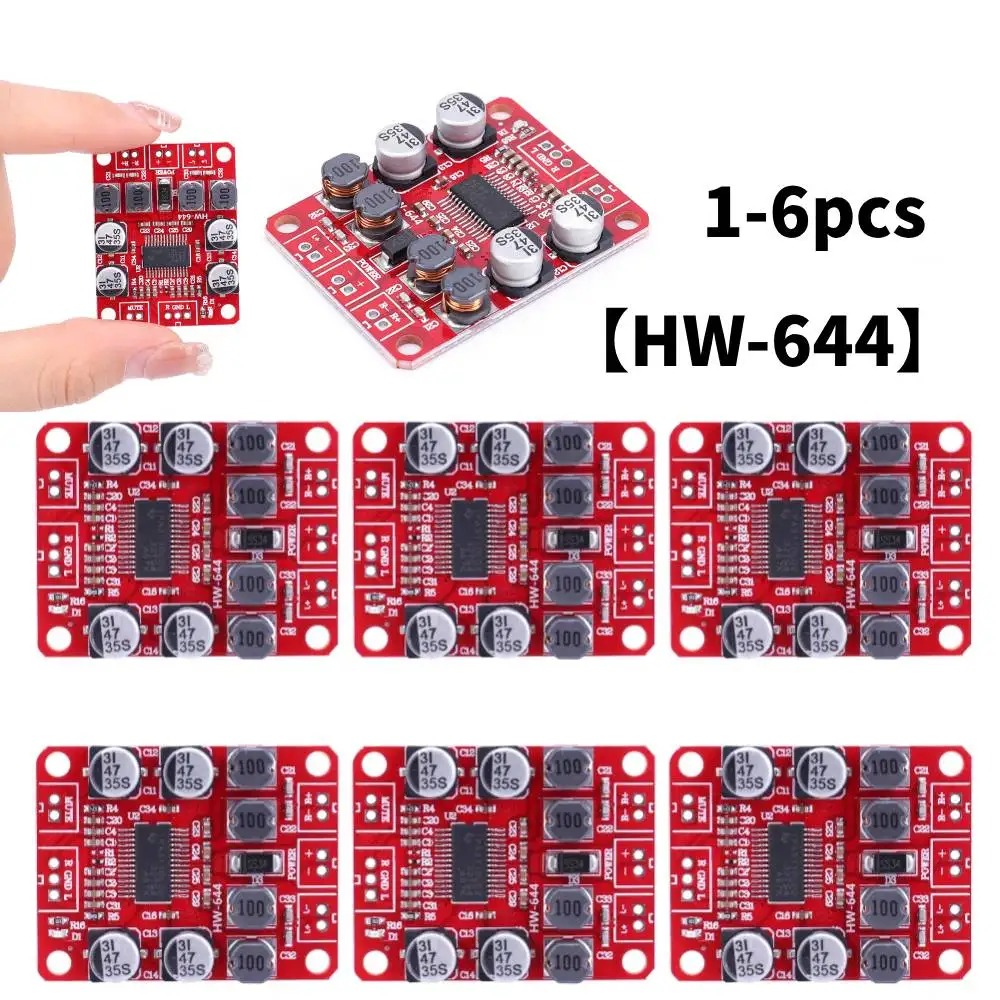 TPA3110 Digital Audio Amplifier Board DC 8-26V 12V 15W+15W Wireless Audio Receiver Electronics Design for 4-10 Ohm Speaker