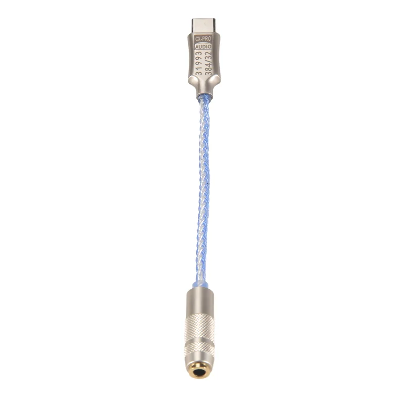 Type-C To 3.5Mm Adapter Hifi Digital Headphone Amplifier CX31993 Chip DAC Audio Decoding Cable For Android Win10-BCBW