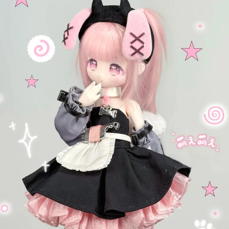 

Tcv Inedible Doll Lovely Kwaidan Bjd Doll Blind Box 1/8 Scale Rabbit Ear Lovely Collectible Toy Ball Jointed Doll Mystery Box