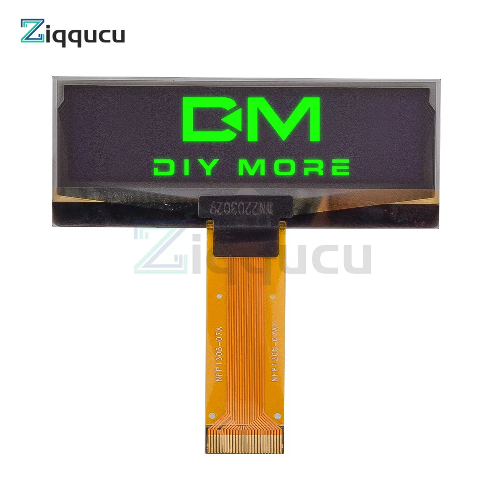 2.23 Inch 24 Pin Oled-scherm 12832 Lcd-scherm SSD1305 Rijden Ic 128*32 Spi-interface Wit Groen Geel blauw