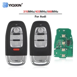 315 433 868Mhz Smart Remote Car Key For Audi A4 A4L A5 Q5 A6 A7 A8 RS4 RS5 S4 S5 Q8 Q7 S8 Quattro 8T0959754D C J 8K0959754D H G