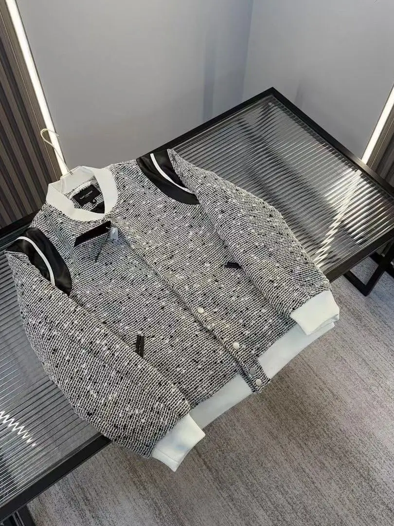 

Color Blo ort Baseball Jaet Retro Fraance Sle Loose Couples Outerwear Autumn New Design Wear Resistant Men's Coat