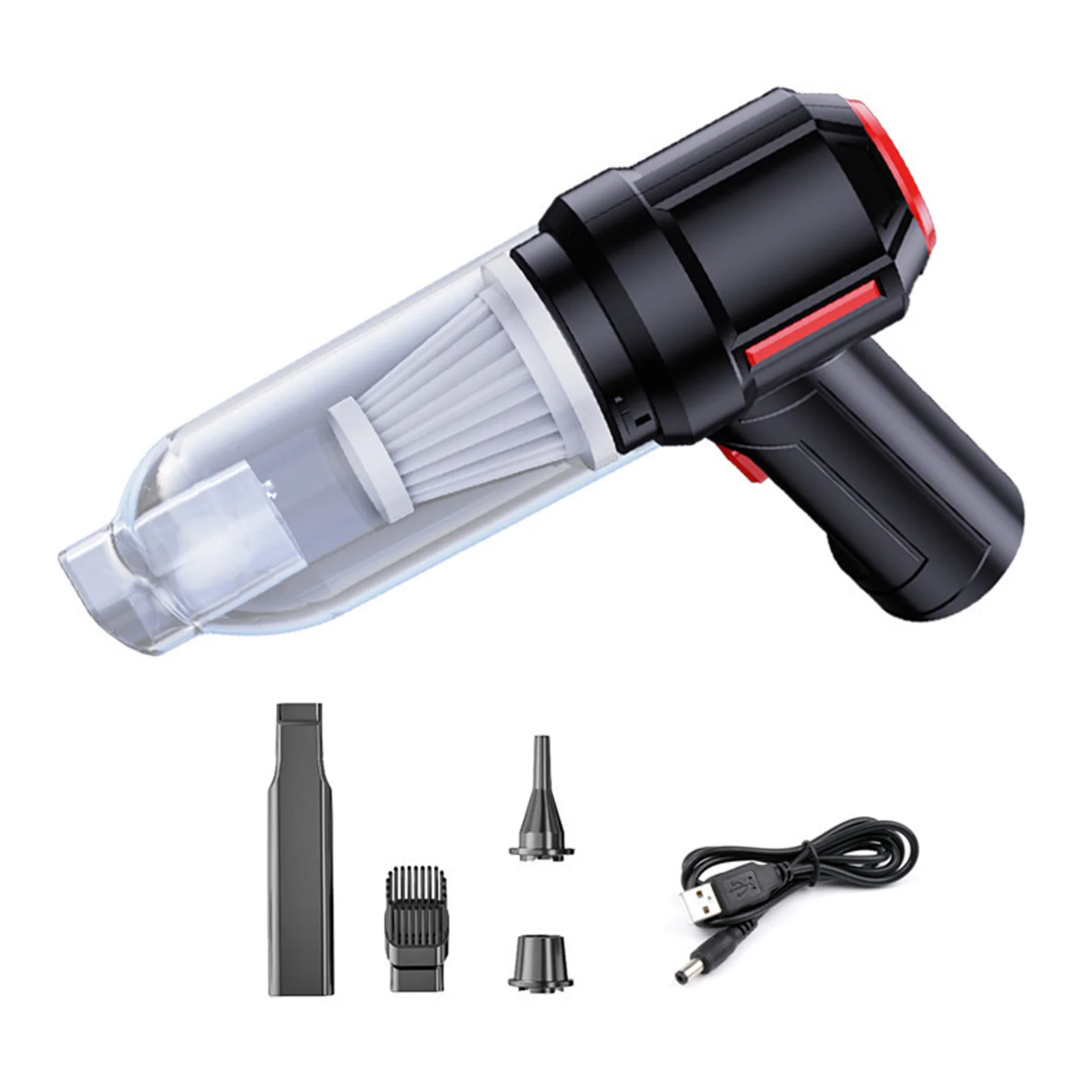 

Автомобильный пылесос 9000PA: высокая мощность, низкий уровень шума, стабильно сильное всасывание, беспроводной портативный ручной пылесос для дома