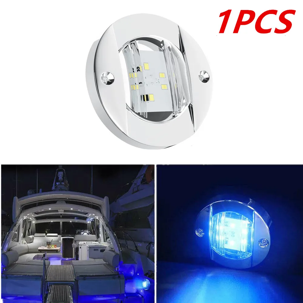 Marine Boat RV LED Deck Courtesy Lights Navigation Light Stern Transom Light Yacht Accessory Taillights Boat Center Console Ligh