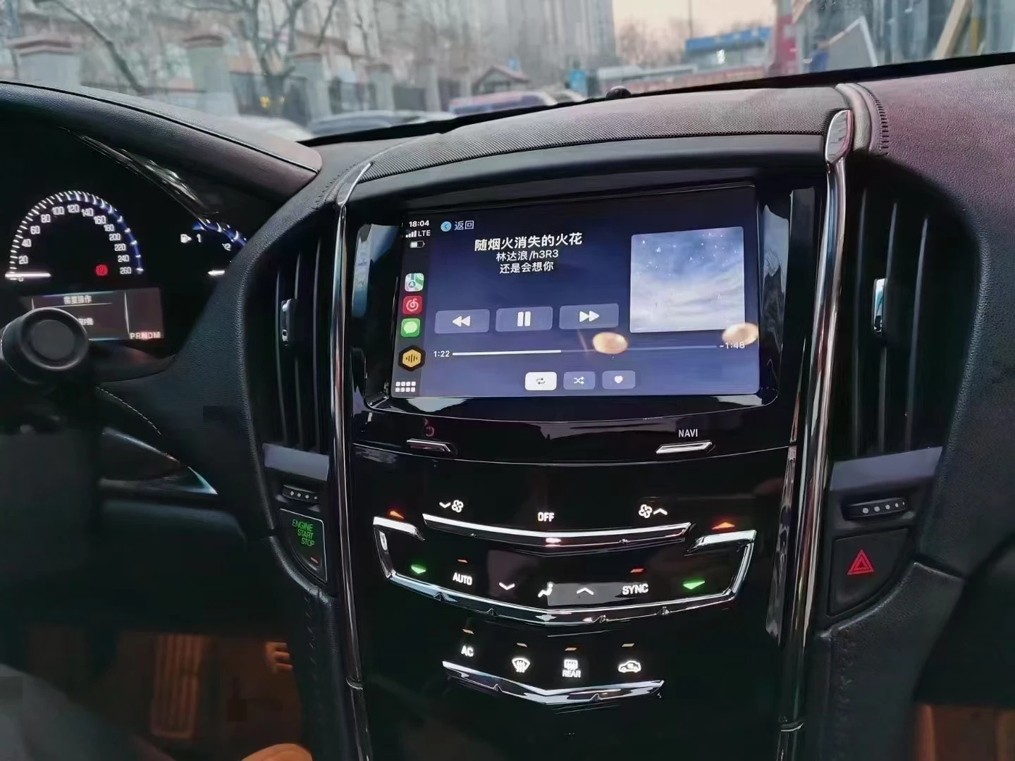 8'' OEM Retrofit Wireless CarPlay For Cadillac XTS ATS SRX CTS XT5 2014-2018 Android 13 Radio Navigation Multimedia GPS Stereo