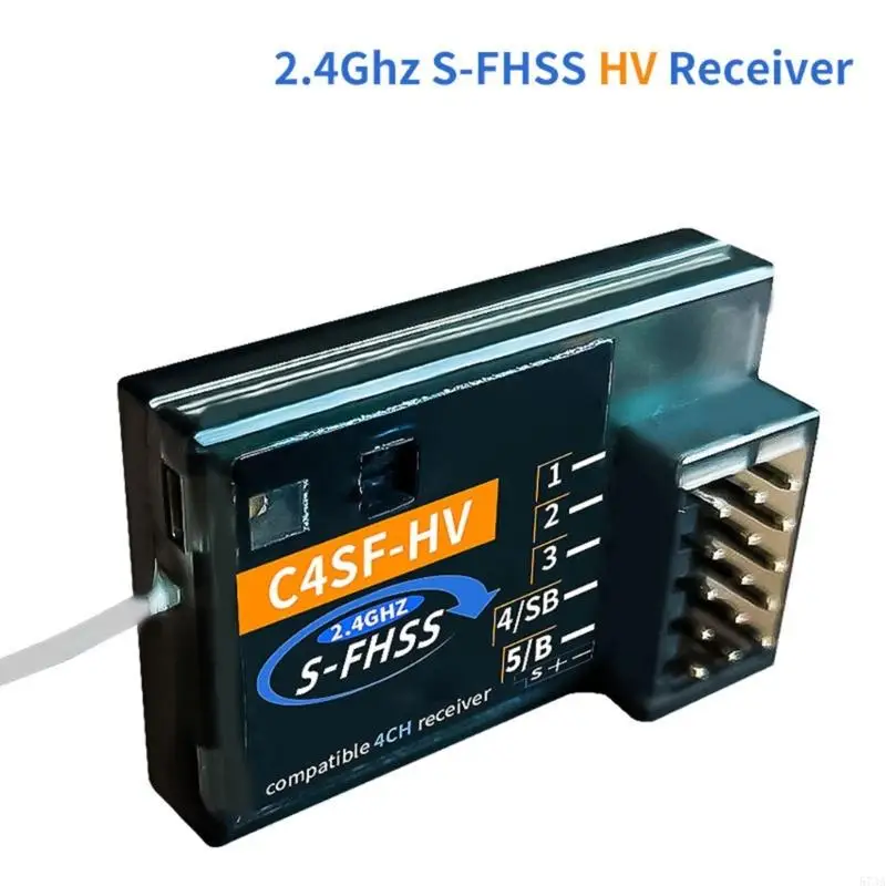 573A C4SF HV RECEPTOR RESISTENTE SALIDAD PARA FHSS FHSS 3PV 3PK 4PKS 7PK 2.4G S-FHSS C4SF-HV Accesorios del receptor