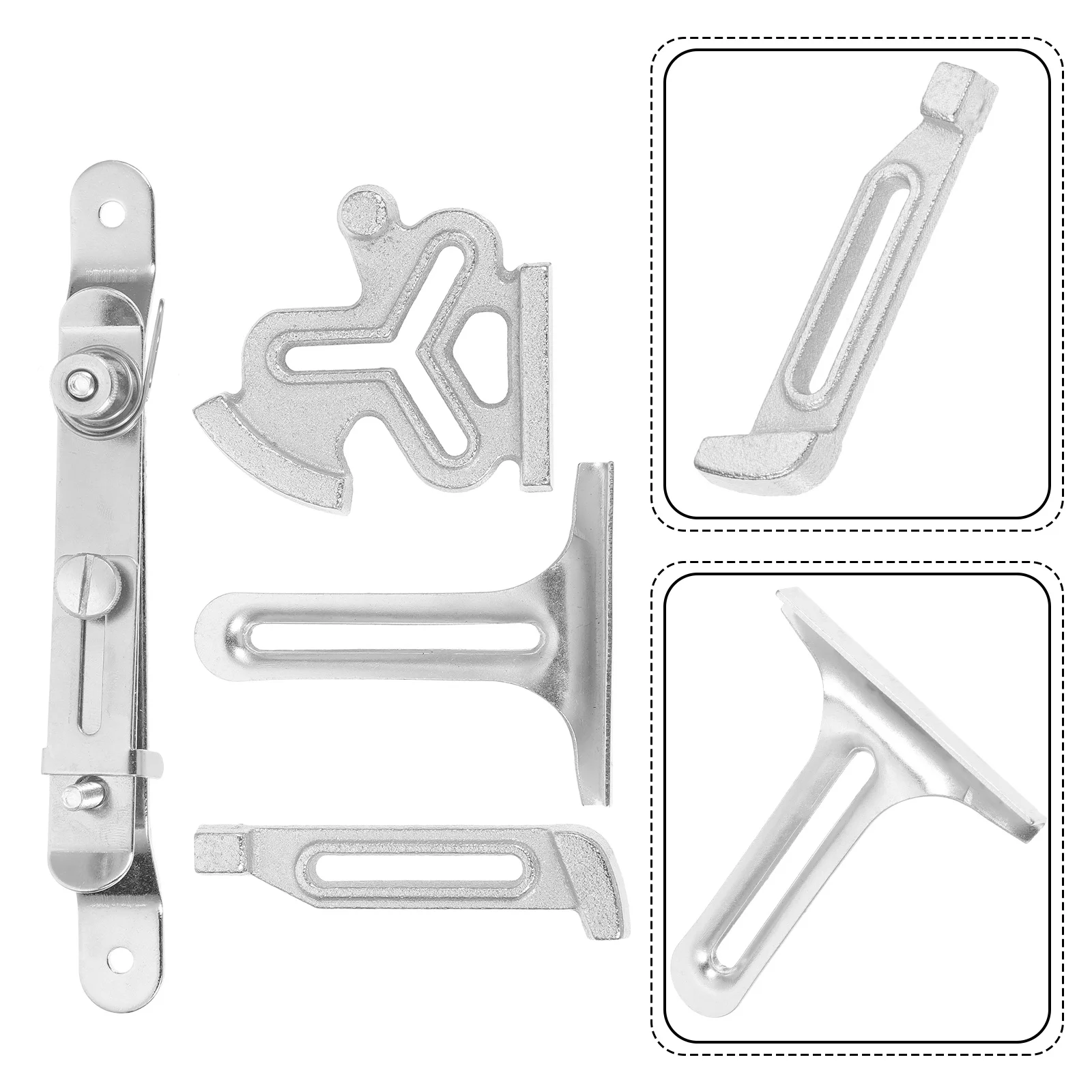 1 مجموعة ماكينة خياطة متعددة الاستخدامات تحديد المواقع مقياس التصميم الإبداعي سهلة الاستخدام الخياطة حاكم أداة قياس اللحف خليط حاكم #6