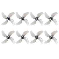 N75R-8PCS D51 2020 4-Blade Propeller 2X2x4 2Inch 1.5Mm PC Propeller For RC FPV Racing Freestyle Oddityrc Tinywhoop Drone D