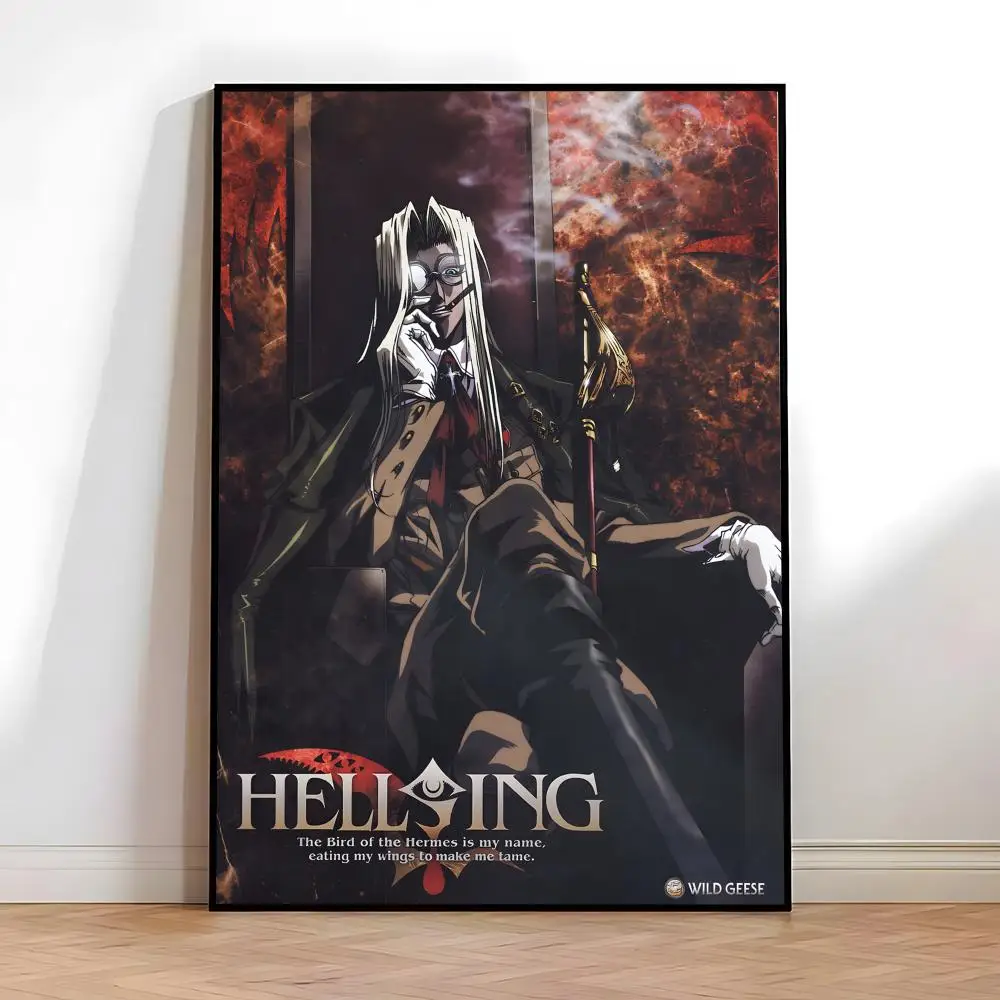 H-Hellsing Poster Hochwertige Vintage-Drucke und Poster für Zuhause, Bar, Café, ästhetische Wandkunst. – Detail 14