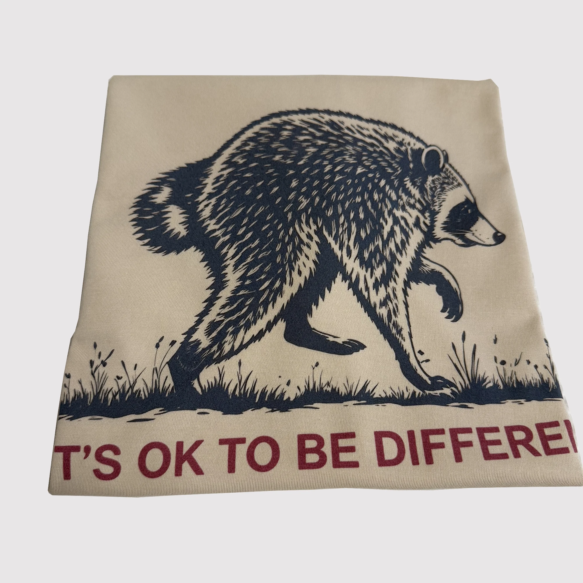 Retro Jimothy Raccoon Graphic T-Shirt Vintage Short Sleeve Funny Quotes Hippie Style Cute Raccoon Lover Top for Women And Men
