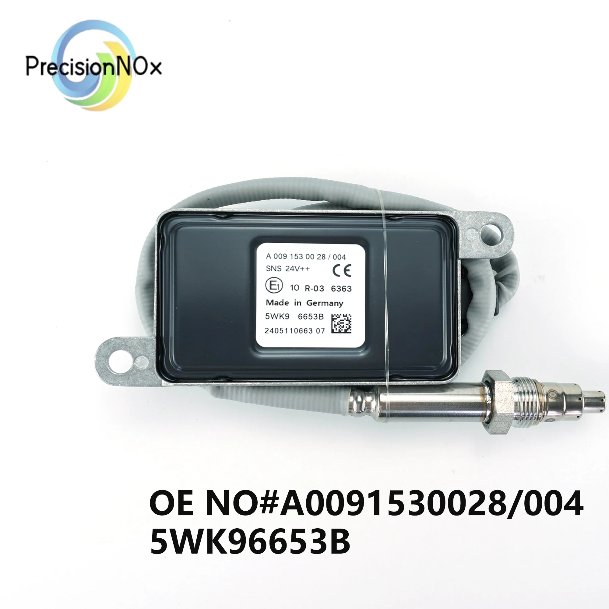 

A0091530028/ 004 5WK9 6653B High Quality NGK Probe NOX Sensor For Mercedes-Benz Actros MP4 EURO6 Truck 24V 0091530028 5WK96653B