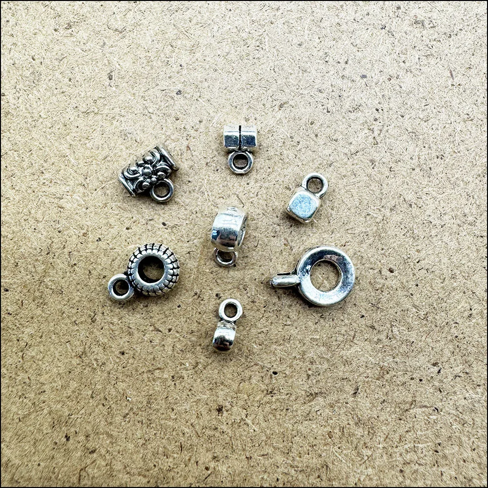 Tiny Bail Connectors for DIY Jewellery Making