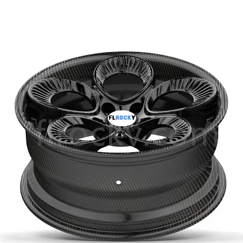 Flrocky Wheels for Auto Latest Modified Design Alloy Wheels High Quality Car Rims Popular Pattern Mags in Current Stock