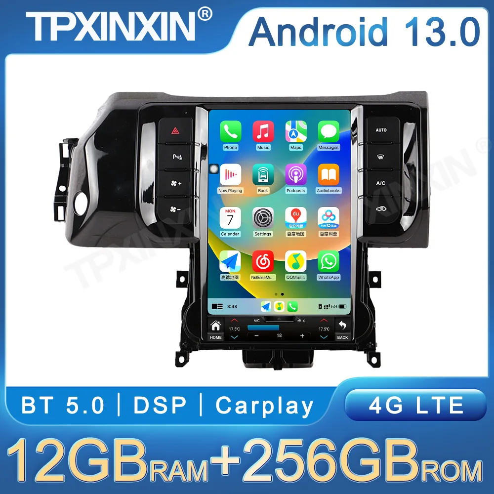 

Auto Android 13 GPS Navigation For Land Rover Range Rover Evoque 2014-2018 Carplay Car Radio 12.1 " Multimedia Player Head Unit