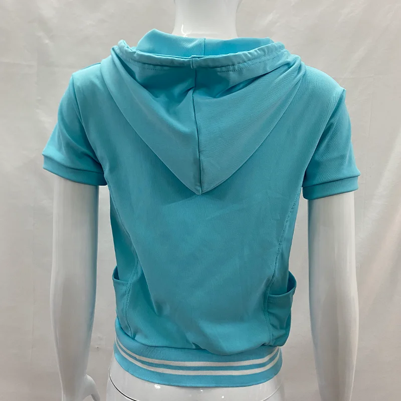 جاكيت نسائي بقصة ضيقة بتصميم Y - مراجعة Graphic Hoodie Streetwear وسعره