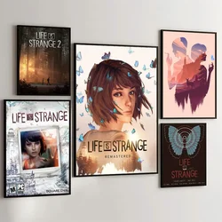 1PC Life Is Strange Adventure Game Movie Sticky Posters Retro Kraft Paper Sticker DIY Room Bar Cafe Aesthetic Art Wall Painting