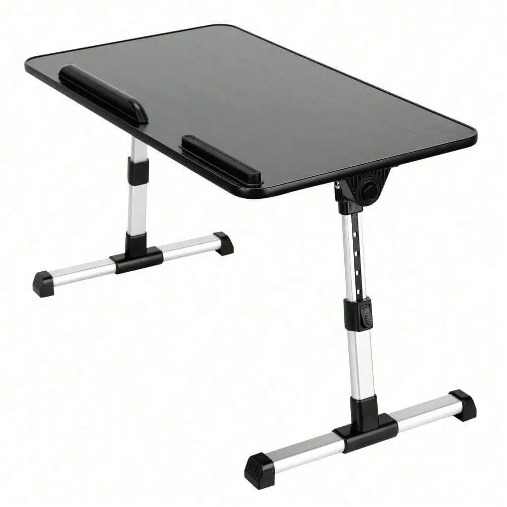 

Foldable Laptop Lap Stand Desk Sofa Bed Tray Height Angle Adjustable