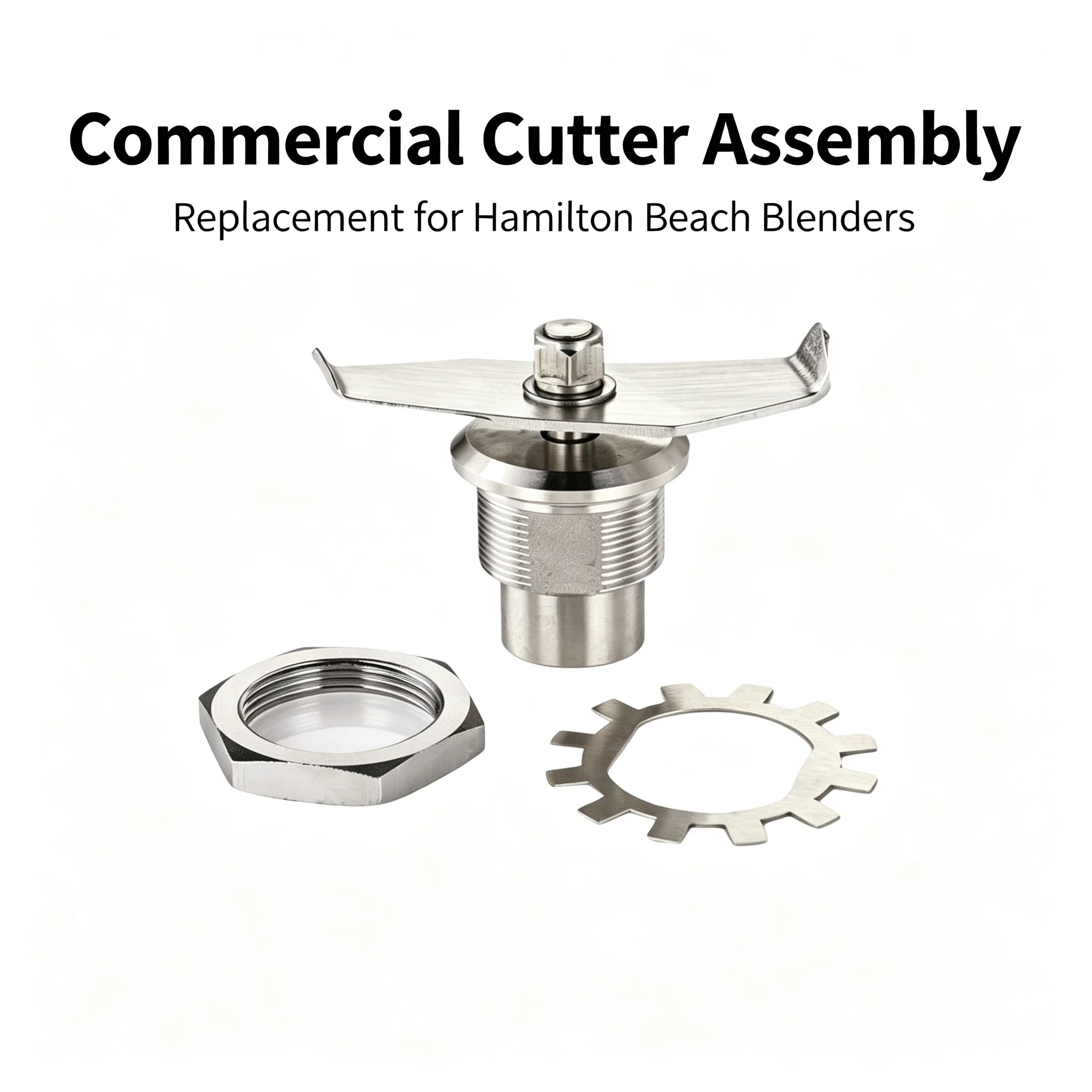 98650 Conjunto de Cuchillas Comercial de Repuesto para Licuadoras Hamilton Beach HBH550 HBH650 HBH800 HBH750, Repuestos para Batidoras de Smoothies