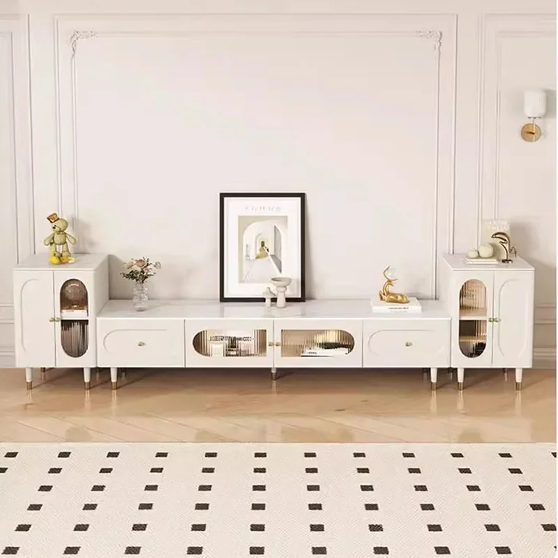 

Desk Retro Tv Unit Stand Cabinet Lowboard Wall Shelf Media Console Tv Tray Table Bench Rack Meuble Tv Salon Nordic Furniture