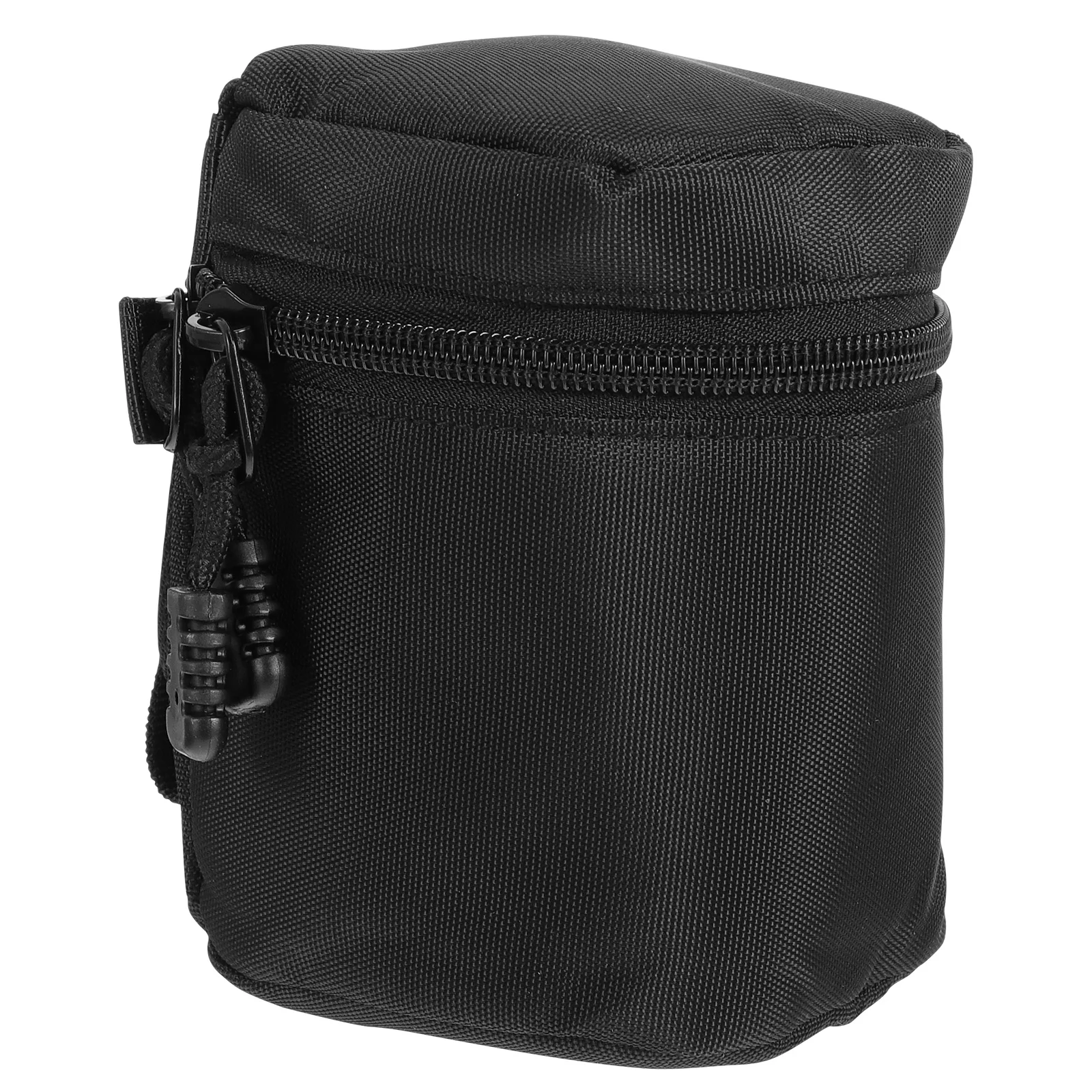 

Bag Camera Lens Case Backpack Pouch Small Waterproof Barrel Storage Accessories with Zipper Protects from Moisture Dust Impact