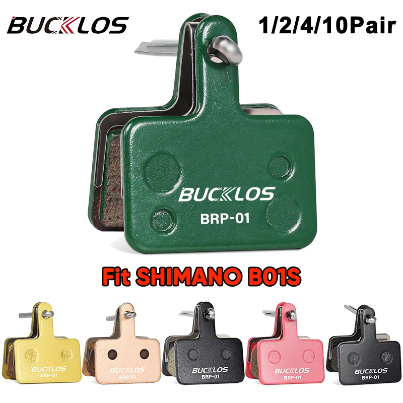 

BUCKLOS Bike Brake Pads MTB Hydraulic Disc Pad For SHIMANO MT200 Bike Disk Brake Pads Fit B01S MTB Disc Brake Part for Bicycle