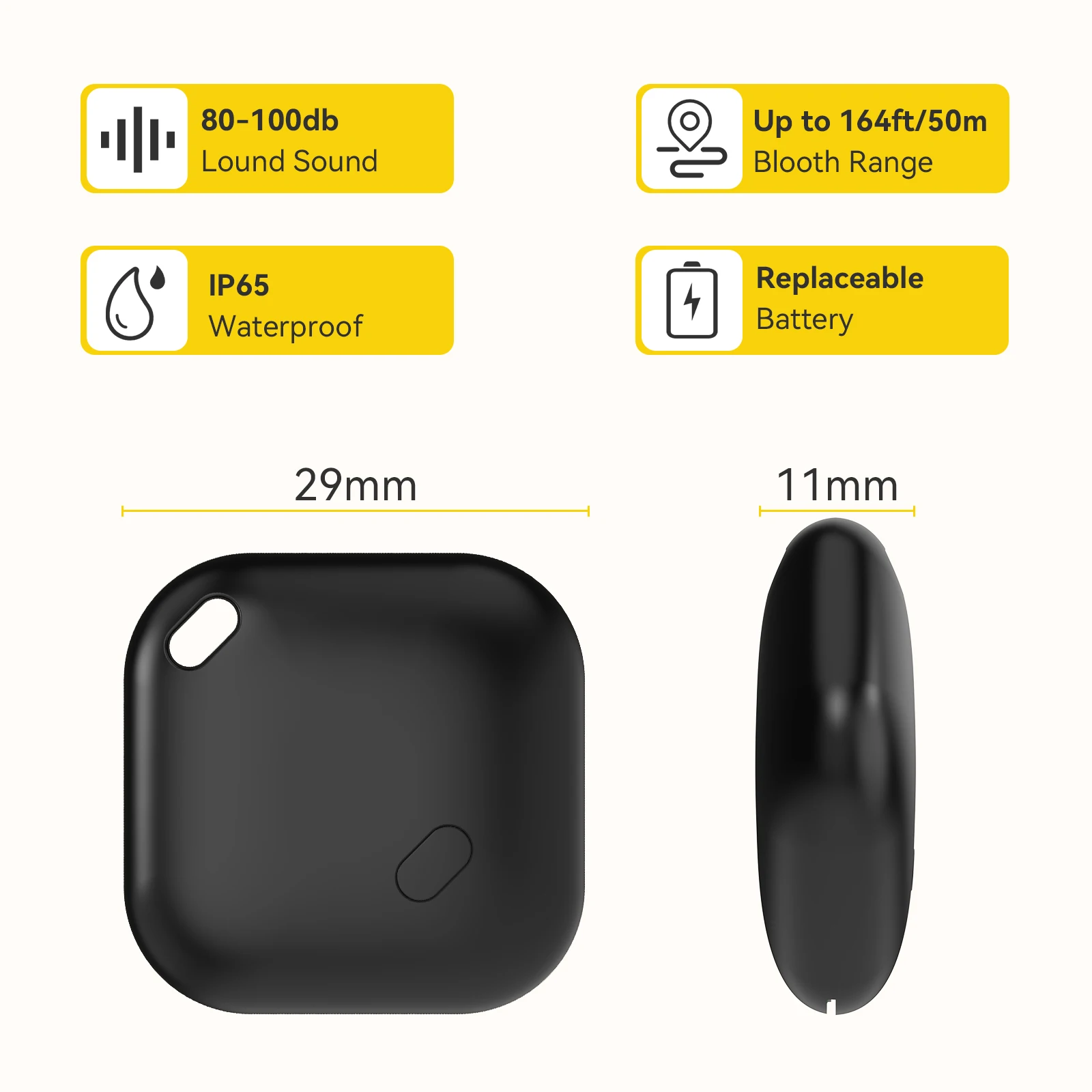 Smart mini Tag Tracker for Key/pet/kids finder bike/Wallet Tracker Smart Bluetooth Air Tag Tracker For Apple Find My APP AirTag