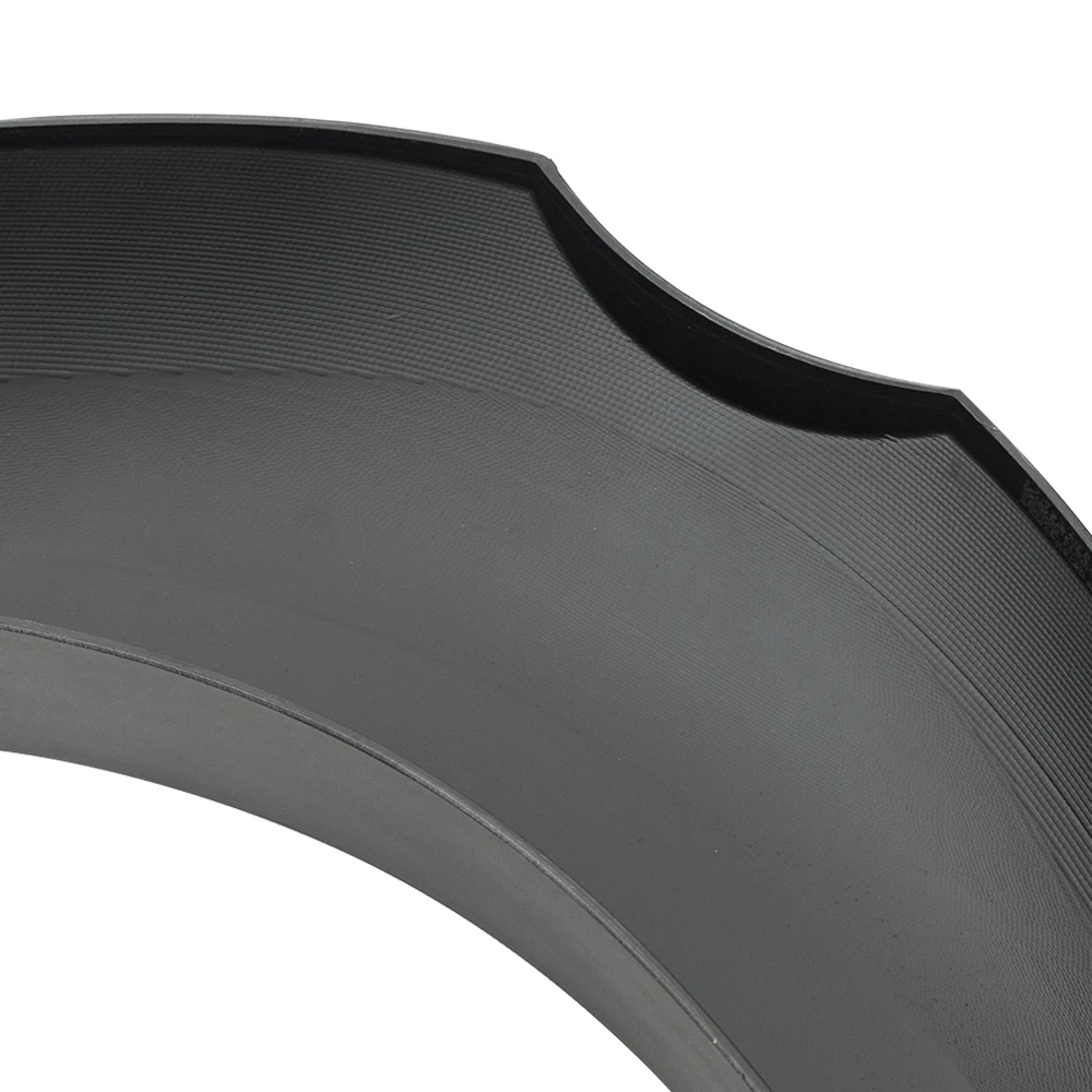 مشاعل الحاجز، مناسبة لـ Dodge Dakota Crew Cab Pickup 2005-2011، واقي غطاء العجلة الأسود الناعم 4 قطع... #6