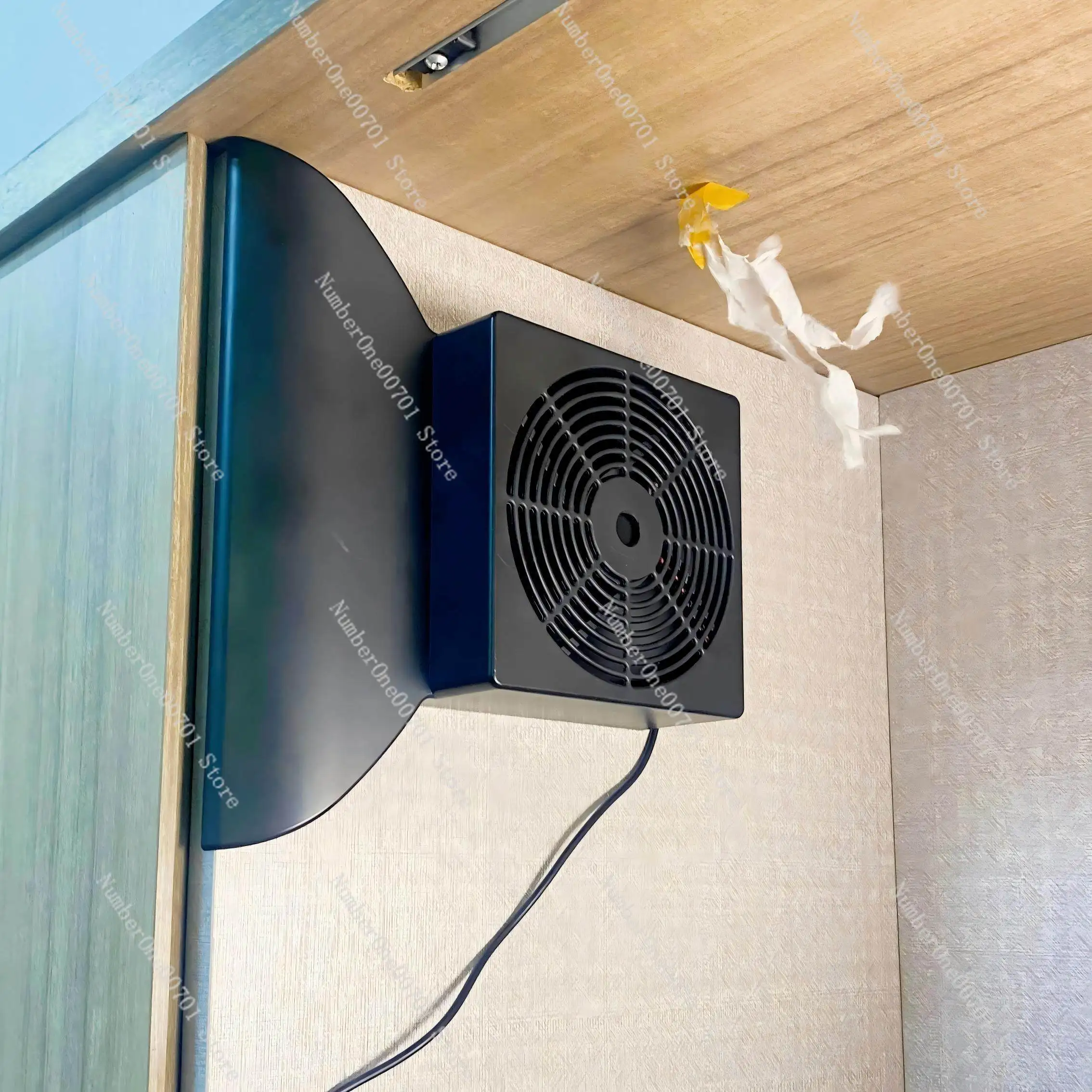 High Efficiency Air Duct for Door Gap Cooling - Cabinet Exhaust Fan & Direct Blow Vent System