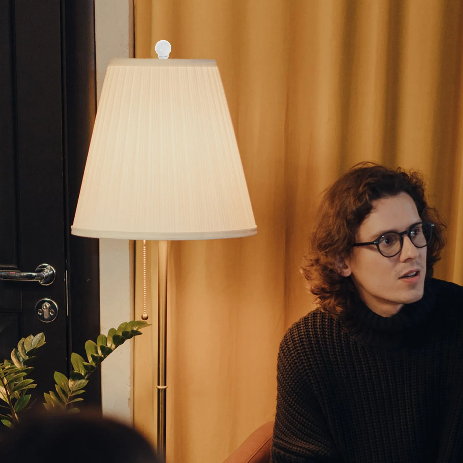 

6Pcs Solid Lamp Finials Zinc Alloy Light Screw Caps Exquisite Design Practical Desk Lamp Decoration Light Screw Caps