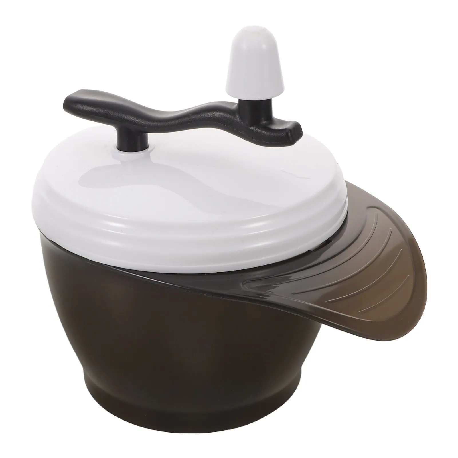 Professional Hair Color Mixing Bowl Large Capacity Manual Dye Mixer Bowl with Handle for Effortless Blending Home Salon Hair