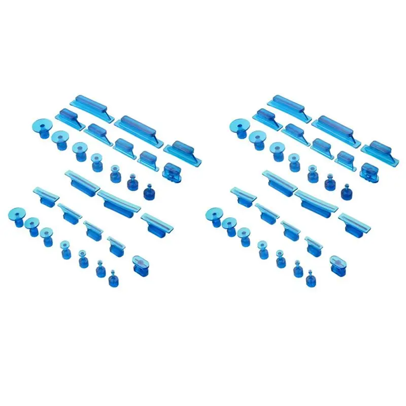 ABUL-60Pcs Glue Tabs Dent Lifter Tools Dent Puller Removal Tools For Auto Paintless Dent Repair Glue Tabs For Car Body