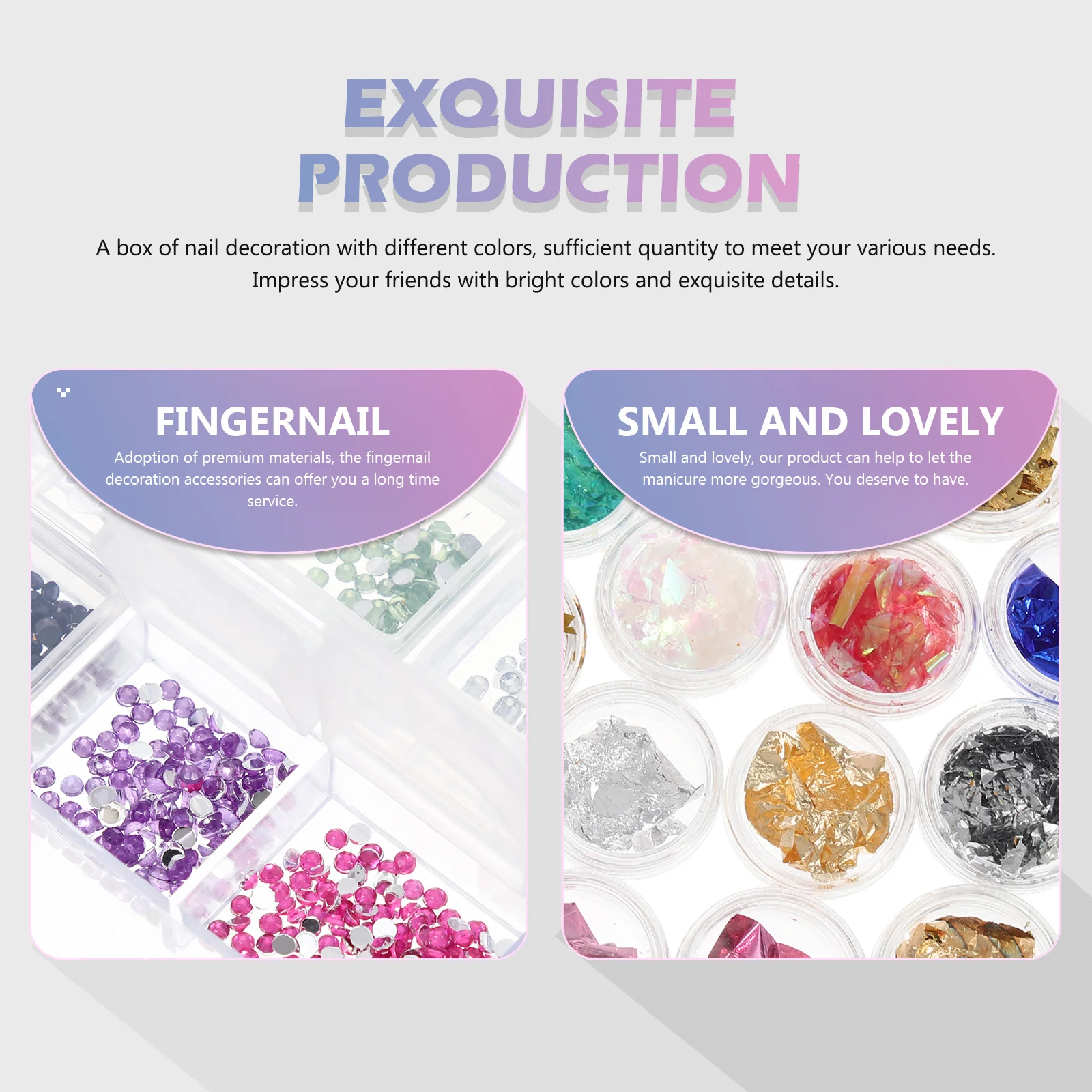 ชุดตกแต่งเล็บกระดาษฟอยล์สีสันสดใส 1 ชุด ง่ายต่อการตกแต่งเล็บด้วยตัวเอง สำหรับเล็บธรรมชาติและเล็บปลอม ของขวัญสำหรับผู้หญิง อุปกรณ์เสริมความงามเล็บ