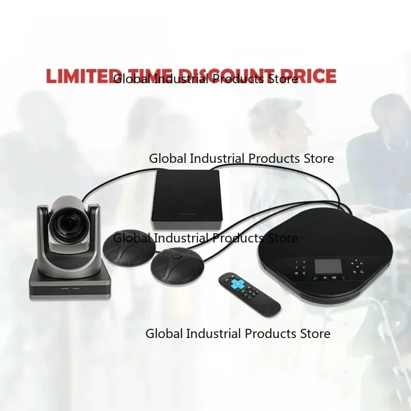 Professional HD 1080P Video Conference System Bundle - Audio And Video Solution with Group Conferencing Webcam for Business