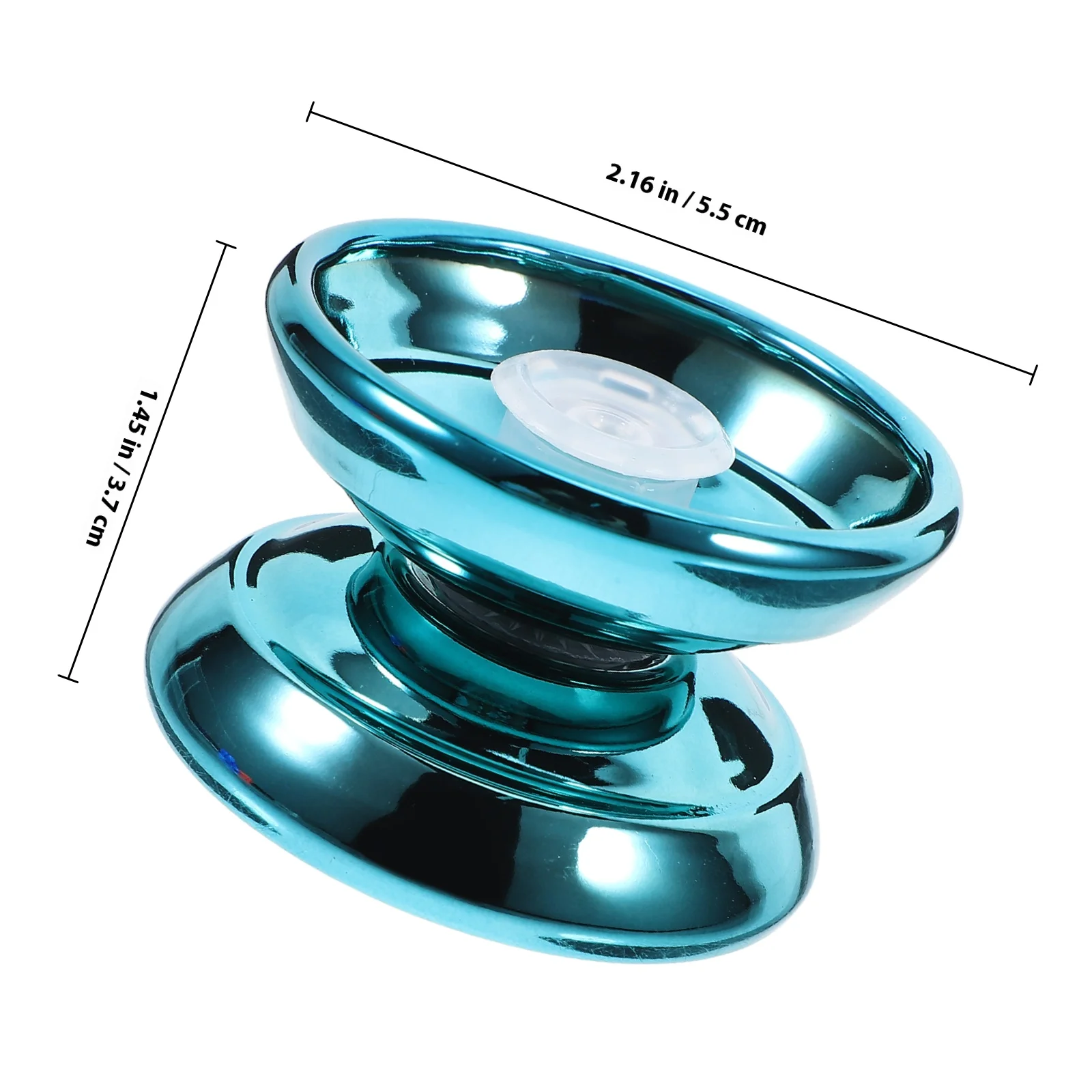 초보자용 요요볼 1세트, 합금 소재, 부드러운 손가락 운동, 어린이용 무반응 요요, 야외 놀이용, 손과 눈의 협응력 향상 게임