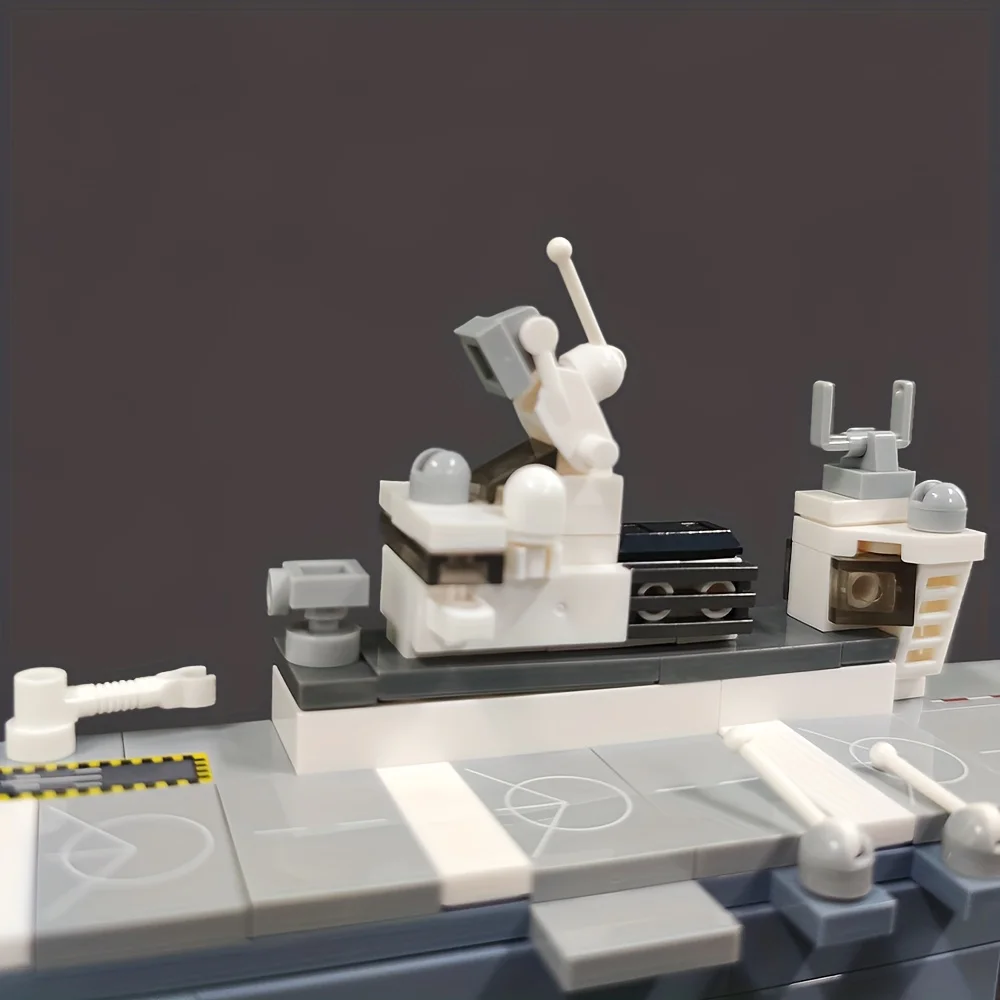 مجموعة مكعبات بناء السفينة لديكور الغرفة والمكتب مناسبة لعشاق السفن هدية مثالية لعيد الميلاد وعيد الشكر والعام الجديد #4