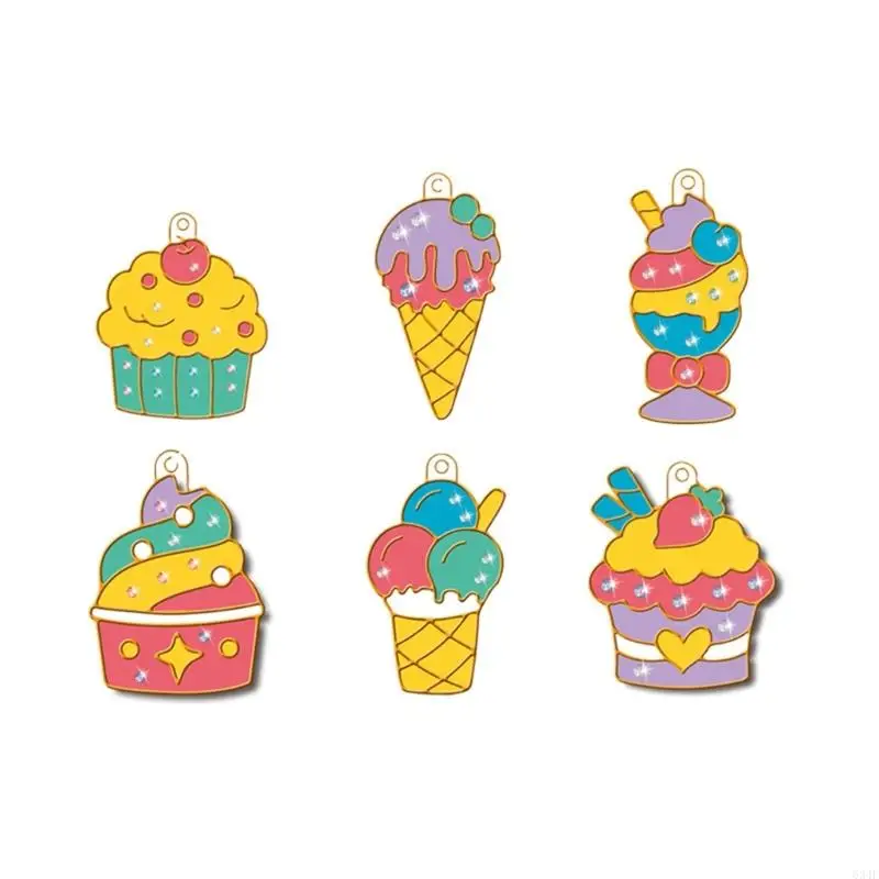 634f คริสมาสต์งานฝีมือ 5d คริสตัลภาพวาด DIY จี้โครงการวัสดุชุดวัสดุชุดสีสันสดใสวัยรุ่นที่ชื่นชอบงานฝีมือศิลปะชุด